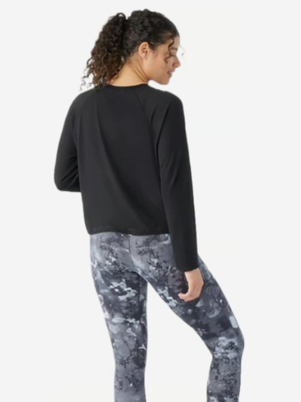 Smartwool Active Crop Long Sleeve Tee